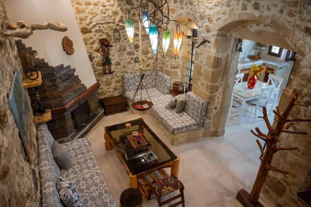 Villa Dioni Stone House Petrokefalo Esterno foto